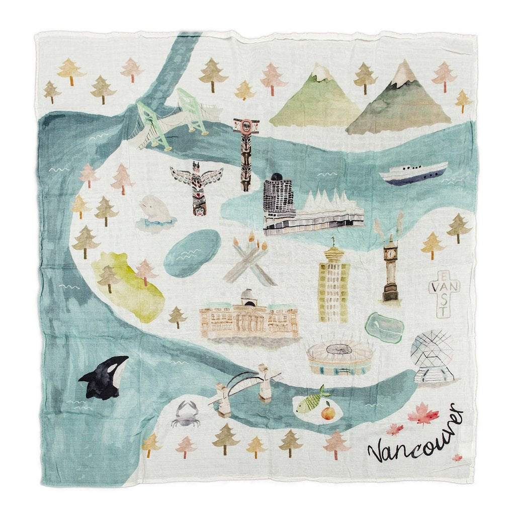 Loulou Lollipop Muslin Swaddle - Various Styles
