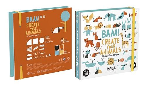 Bam! Create Your Animals Stamp Set