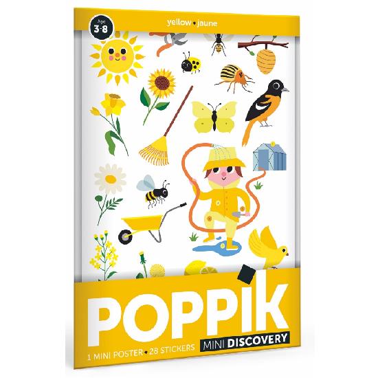 Poppik Mini Discovery Poster - Garden