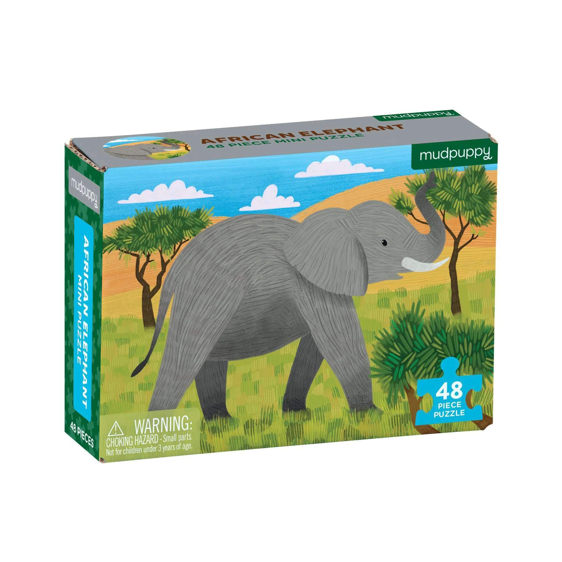 Mudpuppy 48 Piece Mini Animal Puzzles - Various Styles