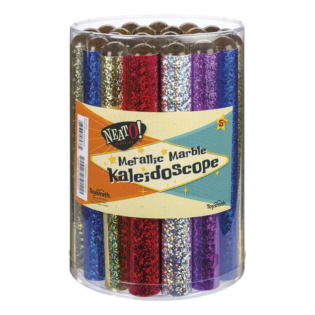 Metallic Marble Kaleidoscope Various Colours