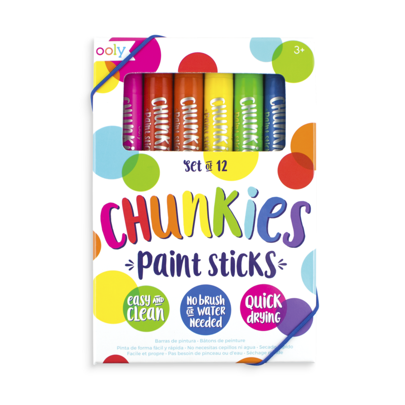 ooly Chunkies Paint Sticks - Classic Set of 12
