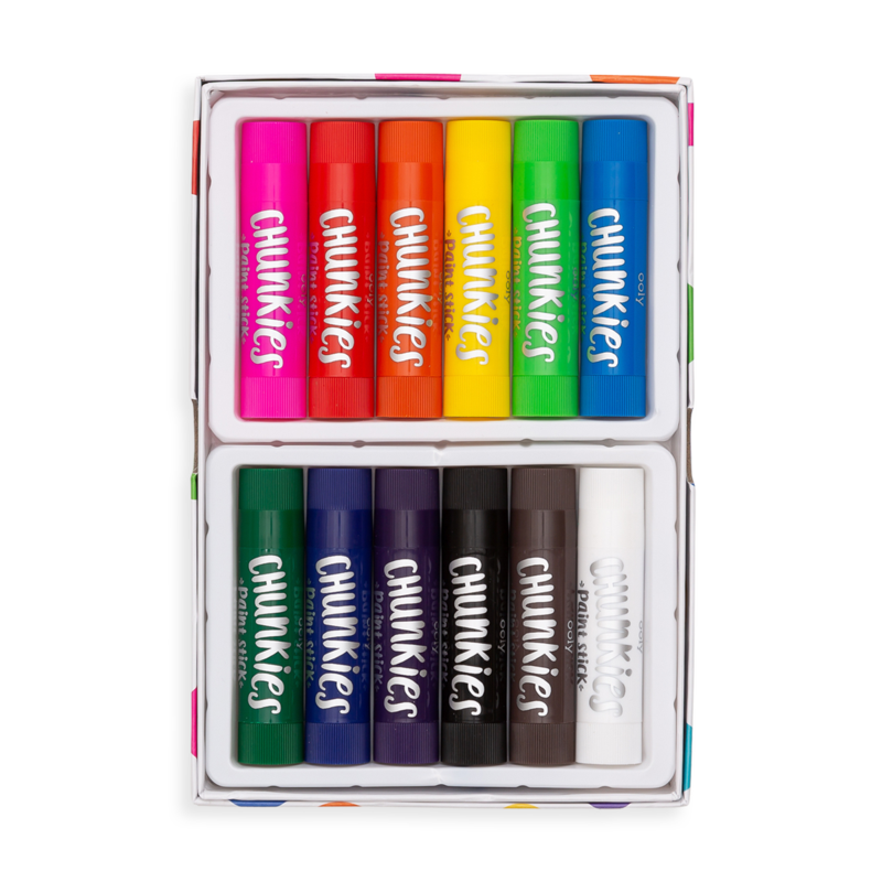 ooly Chunkies Paint Sticks - Classic Set of 12