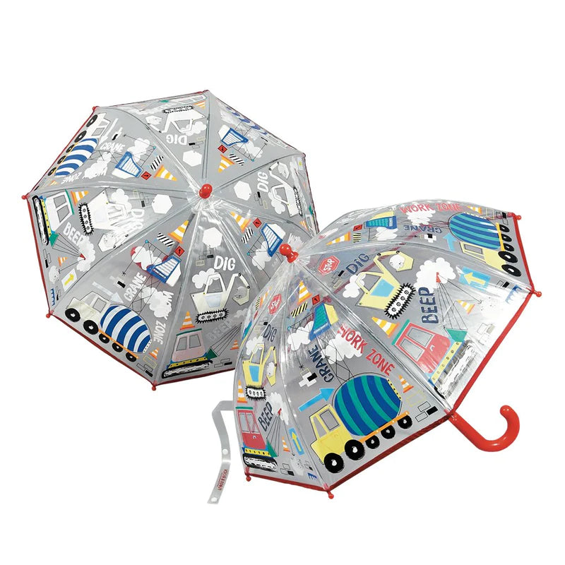 Colour Changing Transparent Umbrella - Various Styles