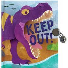 T-Rex Locked Diary