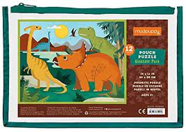Mudpuppy 12 Piece Pouch Puzzle - Various Styles