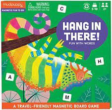 Hang in There! Fun with Words Magnetic Board Game
