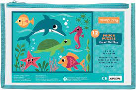 Mudpuppy 12 Piece Pouch Puzzle - Various Styles