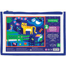 Mudpuppy 12 Piece Pouch Puzzle - Various Styles