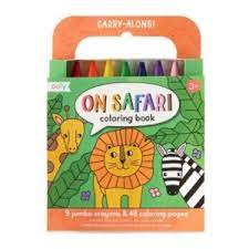 ooly Carry Along Crayon & Colouring Book Kit - Various Styles