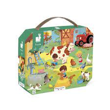 A Day At The Farm 24pc Puzzle