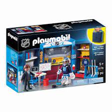Playmobil - NHL - NHL Locker Room Play Box- 9176