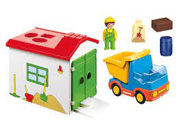 Playmobil - 1 2 3 - Dump trucks - 70184