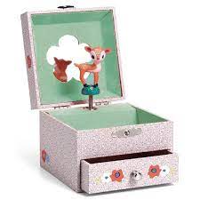 Djeco Jewelry Music Box - Woodland Fawn