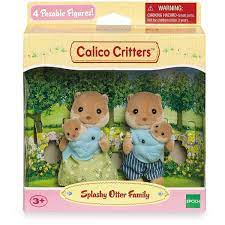 Calico Critters - Splashy Otter Family