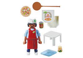 Playmobil -  Figures - Pizza Chef  - 71161