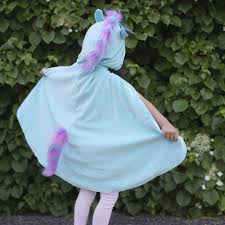 Great Pretenders Unicorn Dragon Reversible Cape SZ 5-6