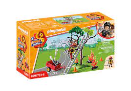 Playmobil  Duck On Call - Fire Rescue Action: Cat Rescue - 70917