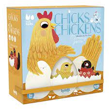 Londji Chicks and Chickens Memory Game