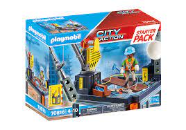 Playmobil - City Action - Starter Pack Construction Site - 70816