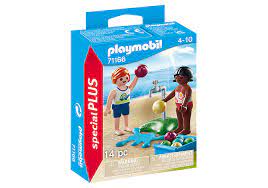 Playmobil -  Figures - Children with Water Balloons - 71166