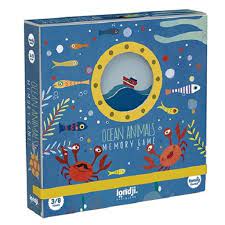Ocean Animals Memory Game