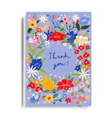 Card Thank You Flowers