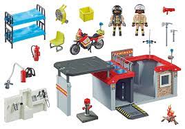 Playmobil - City Action - Take Along Fire Station - 71193
