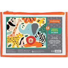 Mudpuppy 12 Piece Pouch Puzzle - Various Styles