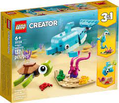 Lego Creator 3-in-1 Dolphin and Turtle 31128