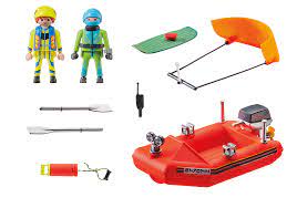 Playmobil - City Action - Kitesurfer Rescue with Speedboat - 70144