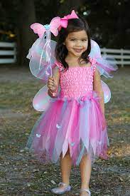 Great Pretenders Butterfly Dress with Wings & Wand Pink/Multi Size 5-6