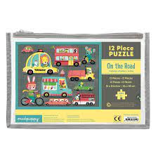 Mudpuppy 12 Piece Pouch Puzzle - Various Styles
