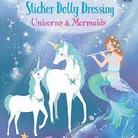 Usborne Sticker Dolly Dressing - Unicorns & Mermaids