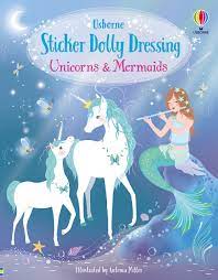 Usborne Sticker Dolly Dressing - Unicorns & Mermaids