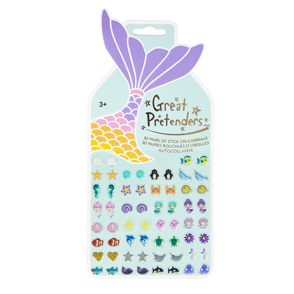 Great Pretenders Stick On Earrings - Various Styles