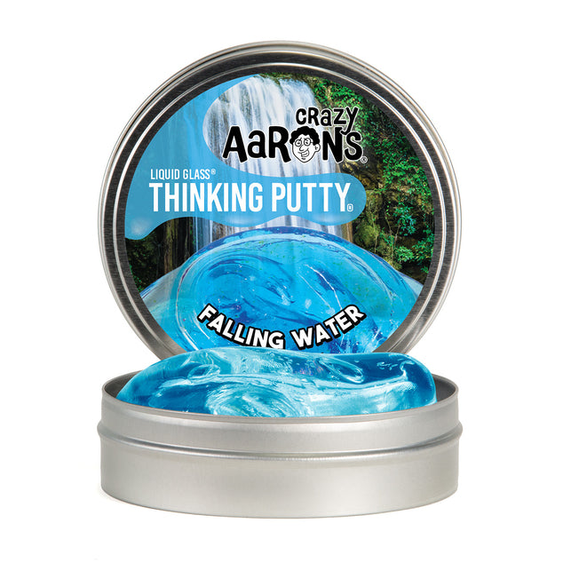 Crazy Aaron's Thinking Putty Falling Water - Liquid Glass