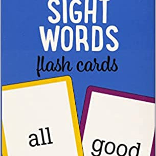 Sight Words Flash Cards