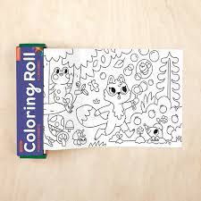 Mini Coloring Roll - Various Styles