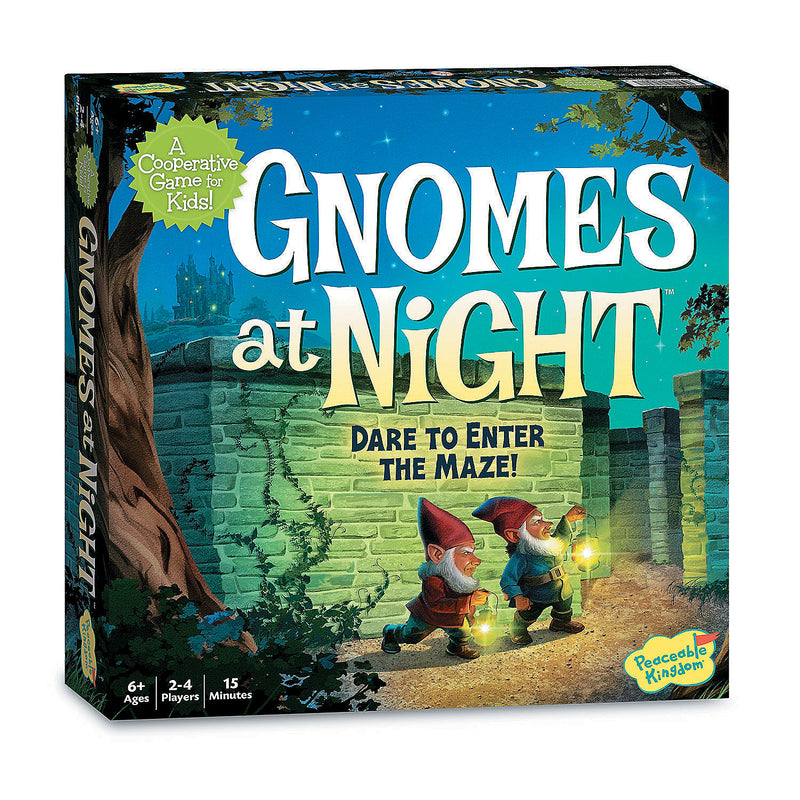 Peaceable Kingdom Gnomes at Night