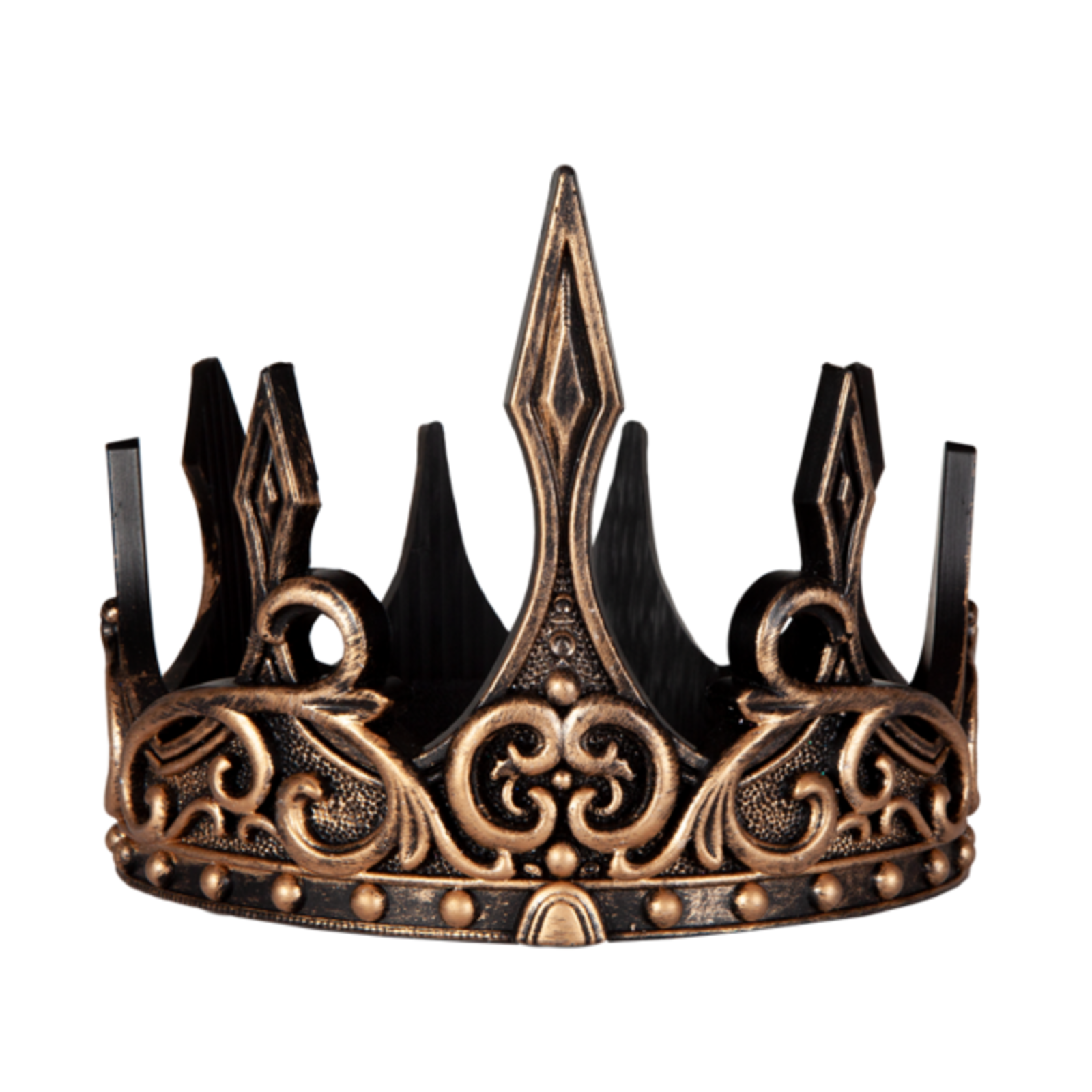 Great Pretenders Medieval Crown Silver and Black