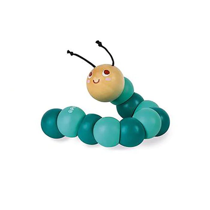 Janod Pocket Articulated Caterpillar - Various Colours