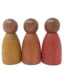 Wood Nins Dark Warm Colours by Grapat