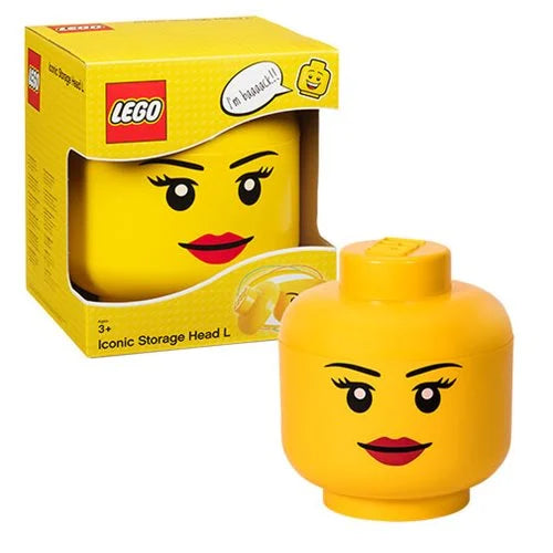 LEGO Storage Heads - Large Girl