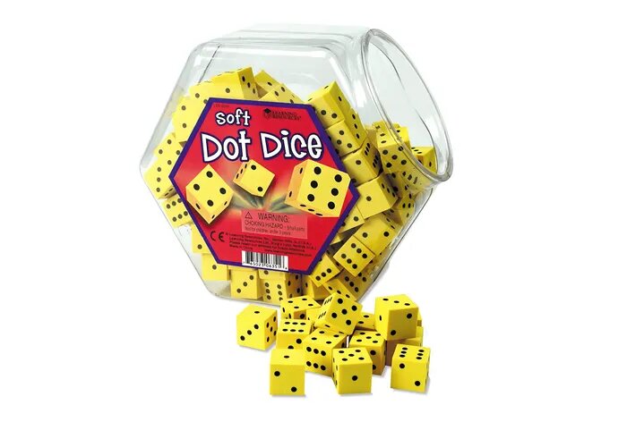 Soft Foam Dice