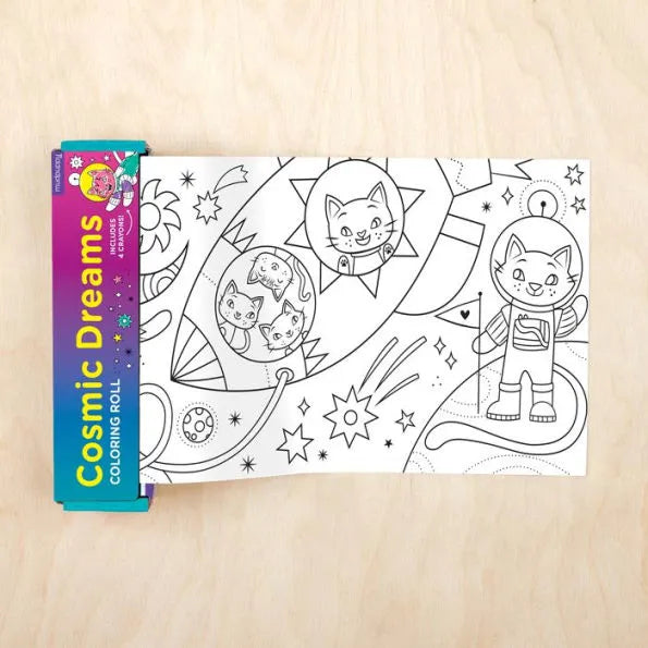 Mini Coloring Roll - Various Styles