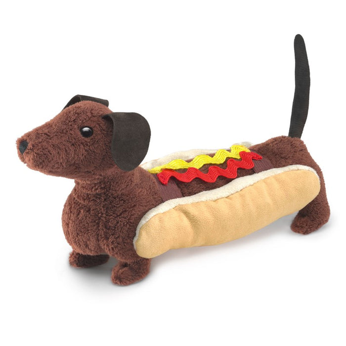 Hotdog Finger Puppet