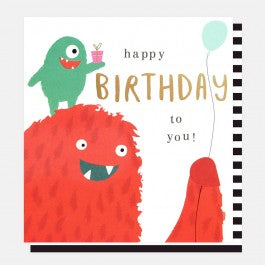 Birthday Card Monsters