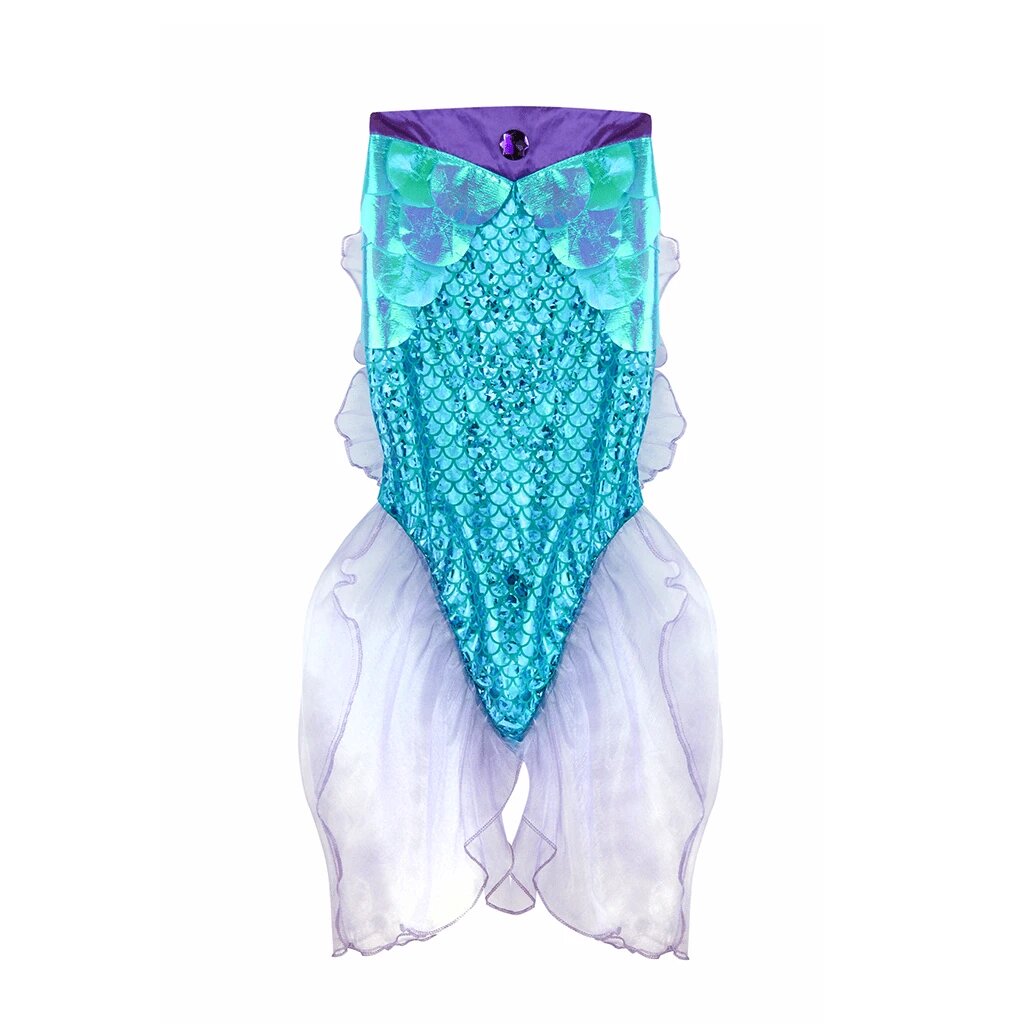 Great Pretenders Mermaid Glimmer Skirt Set - Blue SZ 5-6