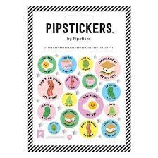Pipsticks Sticker Sheets #3 Various Styles